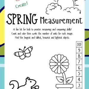 measurement skills kit for preschool and kindergarten
